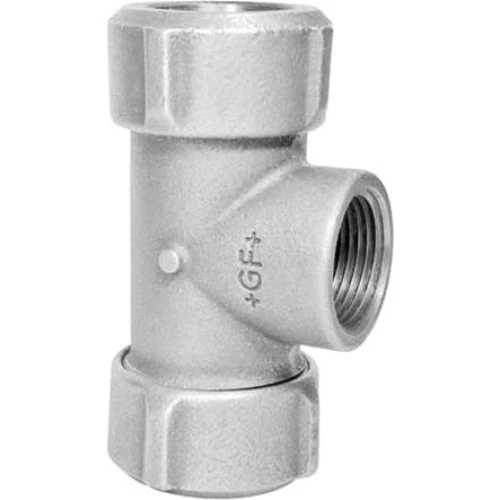 Georg Fischer Primofit Kompressions-Tee 1/2" rør + 1/2" rørgevind