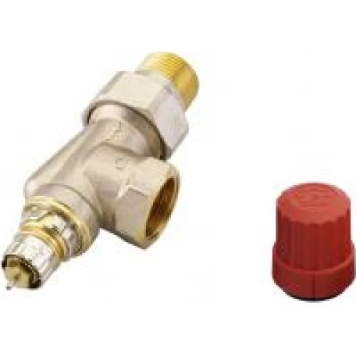 Danfoss RA-N 20 UK radiatorventil, omvendt vinkelløbende 3/4"