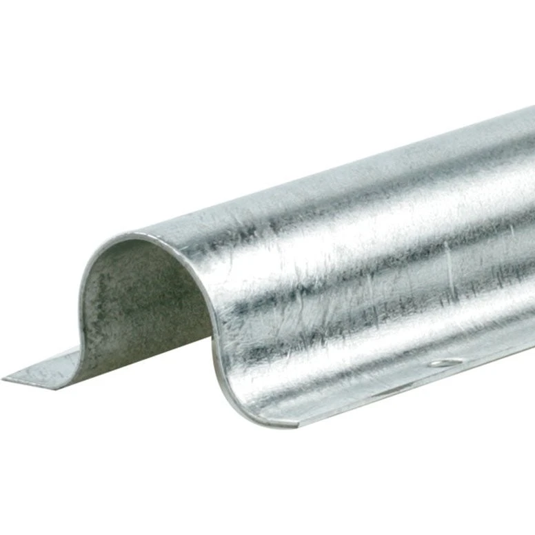 Dækskinne 35mm galvaniseret stål - 1 meter