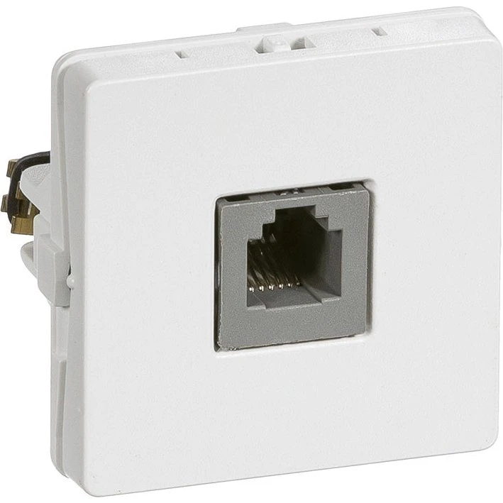 LK Fuga telefoni RJ11 6-polet - hvid
