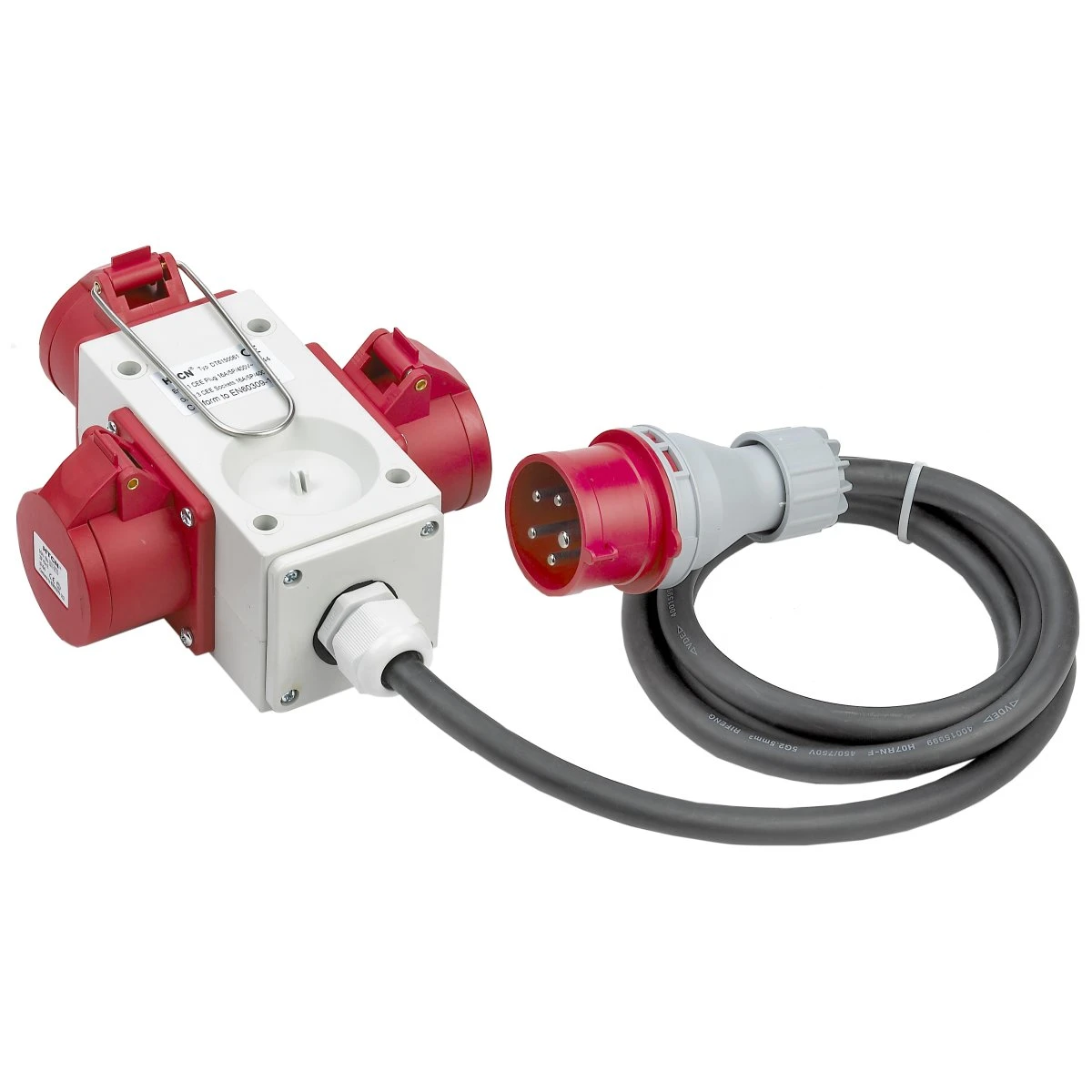 Forgrener CEE 3x400V/16A - 5P 16A udgang