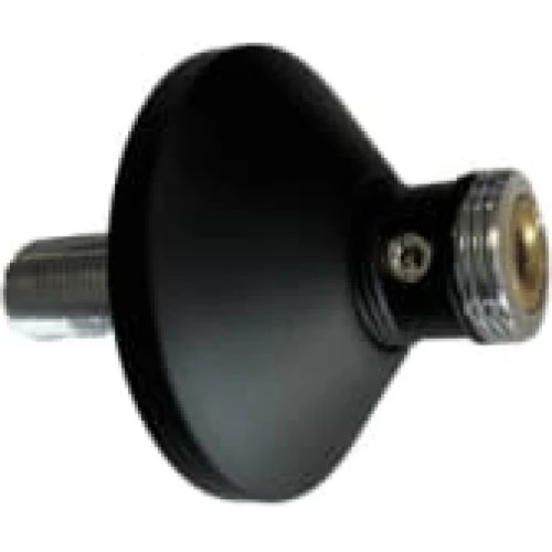 QuickBox® forskruning 1/2"x3/4" med afspærring, sortlakeret