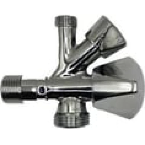 Kombiventil dobbelt, 1/2"