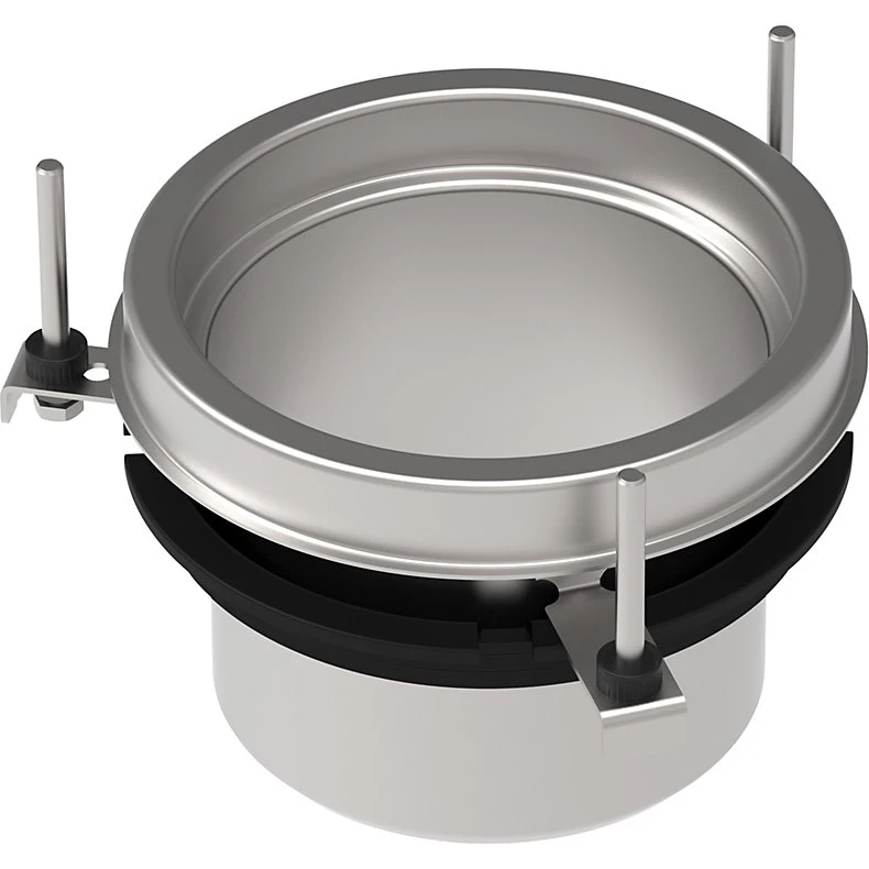 Blücher overdel Ø160/Ø200mm til epoxy-gulv