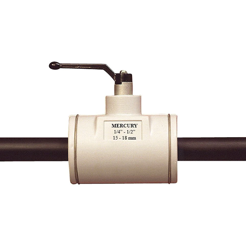Mercury iso.kappe til 3/4 samt 22mm press kuglehaner
