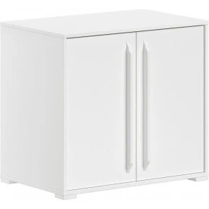 SAM Kommode med 2 døre, hvid
