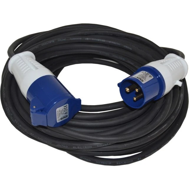 Blue Electric Kabelsæt 3x2,5 CEE 25 m - 230 V