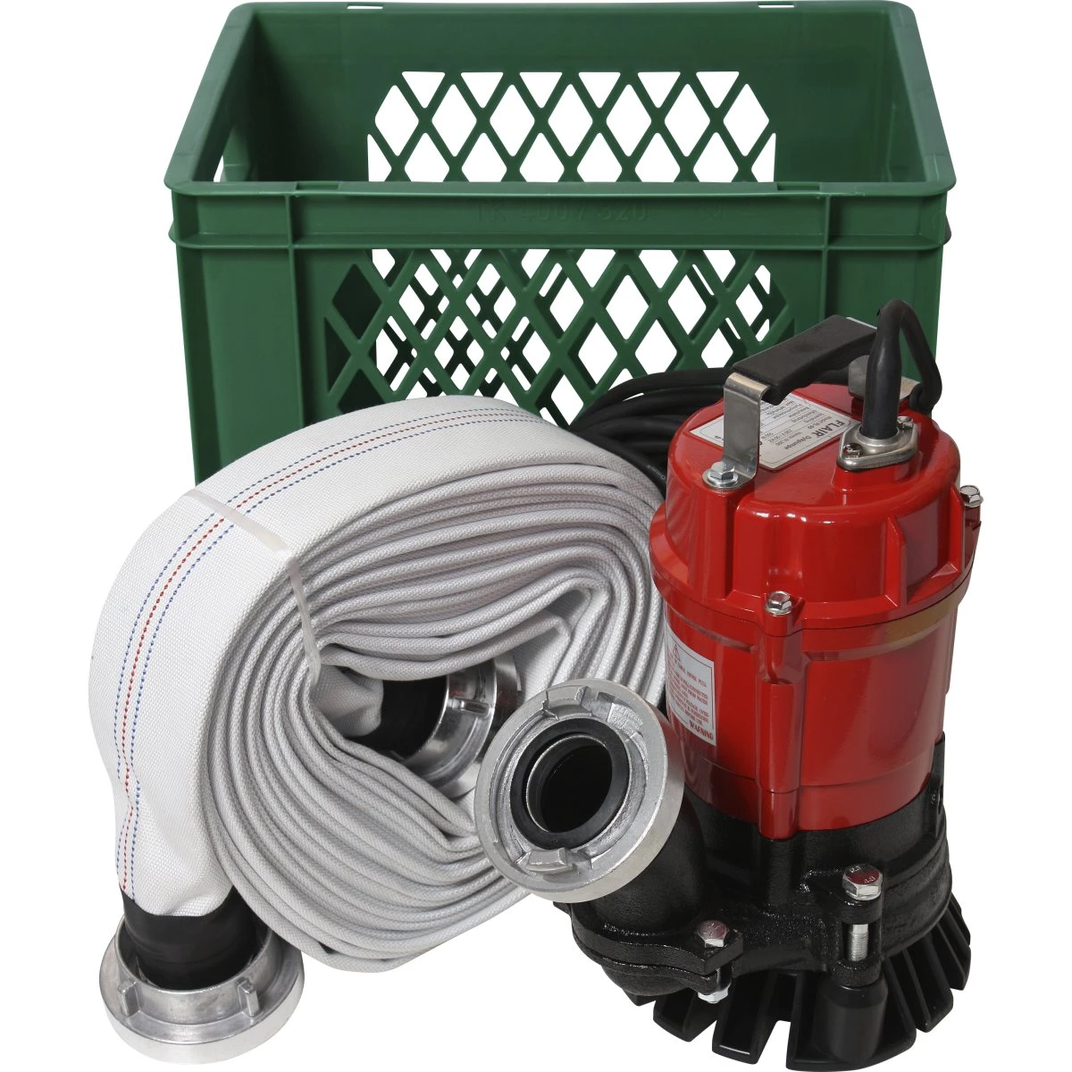 Flair FL-55 Dykpumpe 2" med 15m slange og kasse