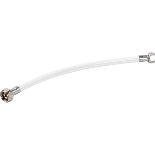 Neoperl Tilslutningsslange PVC 3/8" x 1/2" 400 mm, hvid