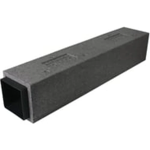 Duka Therm aftræksrør med 20 mm Neopor® isolering, 150x150x1000 mm