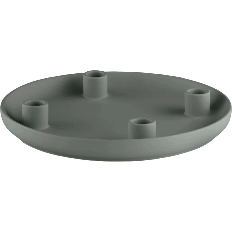 Blomus Advent lysestage, stentøj 4-lys 27 cm - Duck green