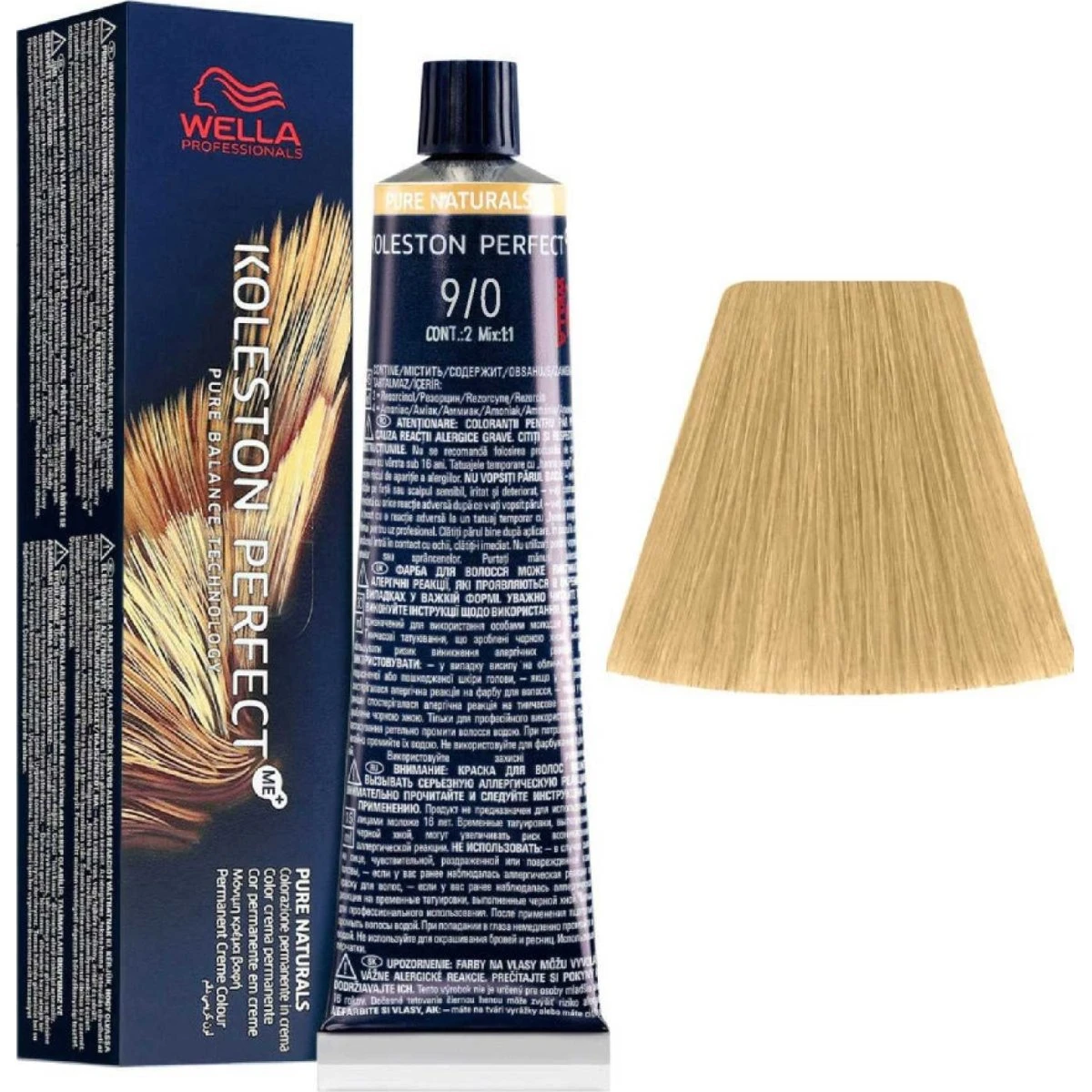 Wella Koleston Perfect Me+ 9/0 Pure Naturals 60ml