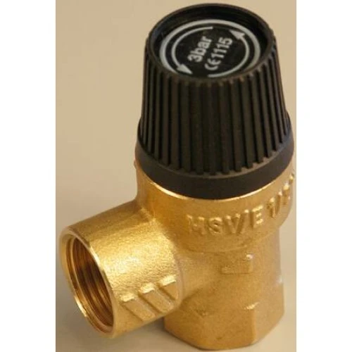 Solar Plus Sikkerhedsventil 1/2" 3,0 Bar MSV