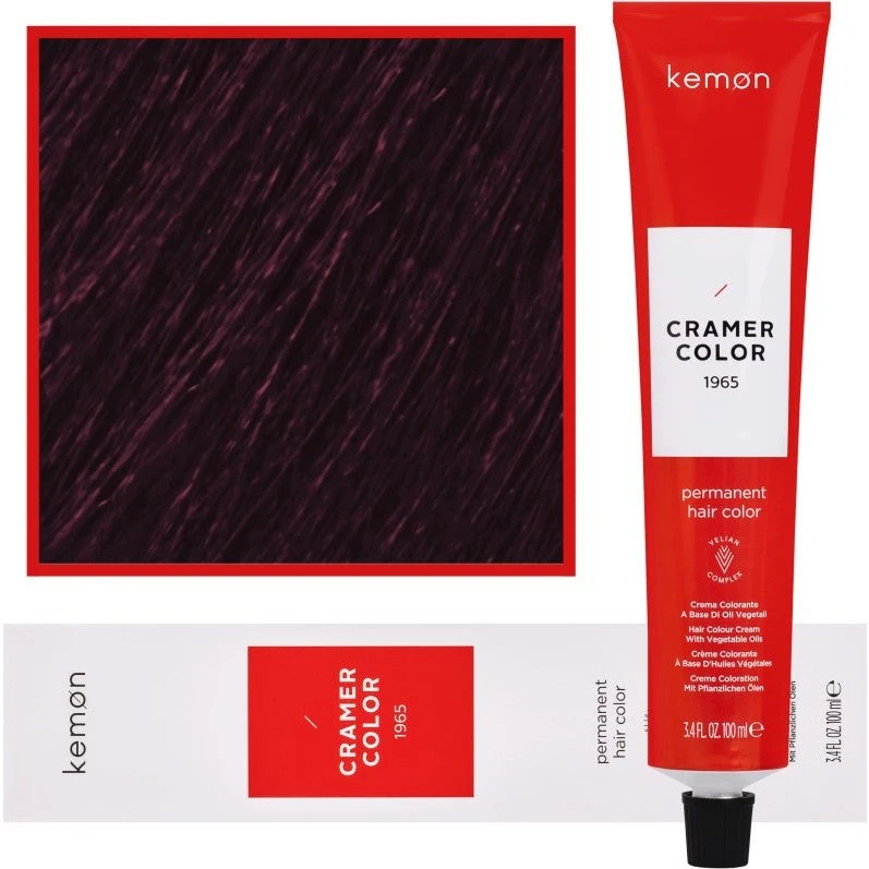 Kemon Cramer Color Cream 5,77 Lys mørk lilla brun 100 ml