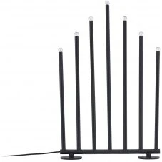 Bjornfjallet Bordlampe, sort – dæmpbar 7-lys