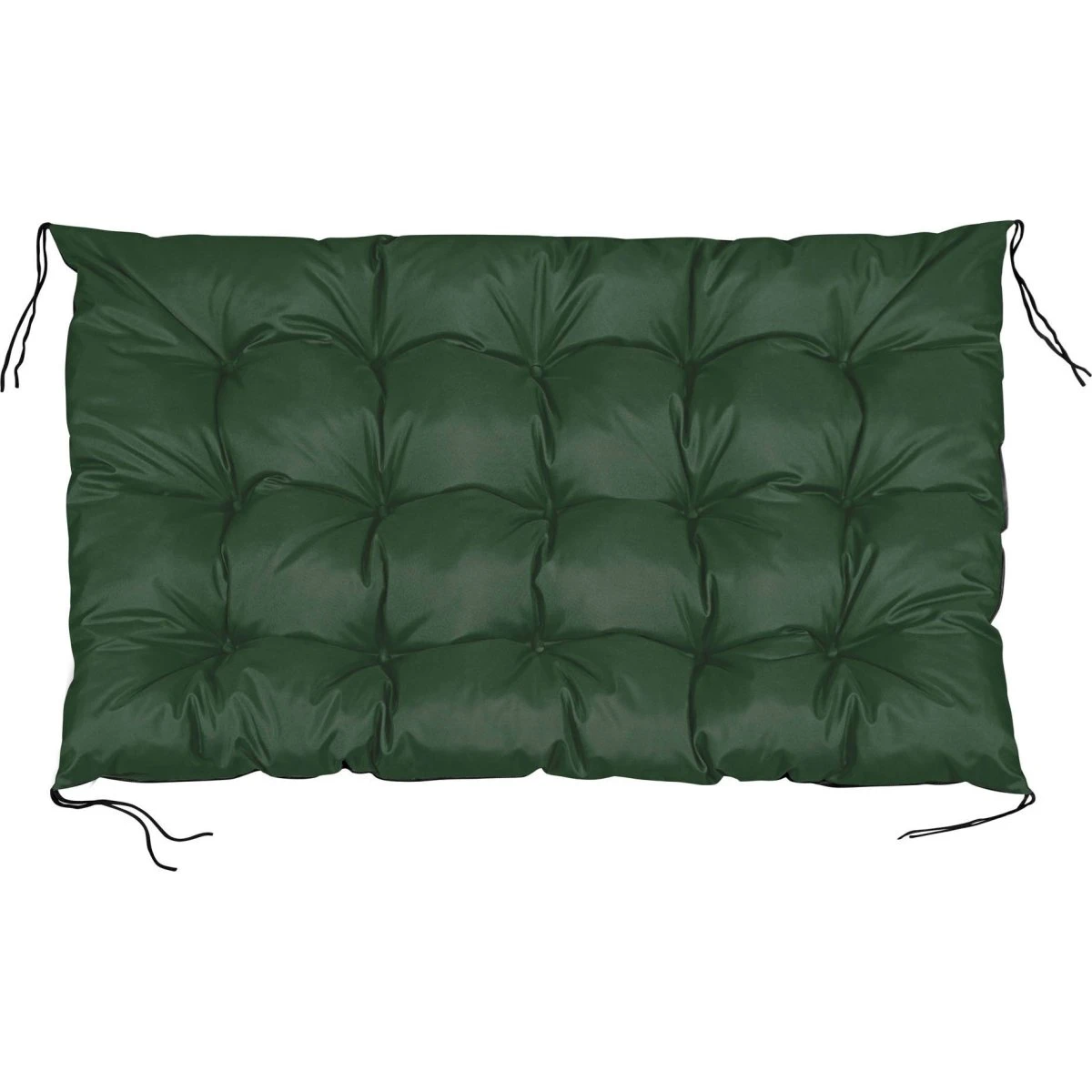 Havepude 120x80 cm til pallebænk - Vandtæt grøn