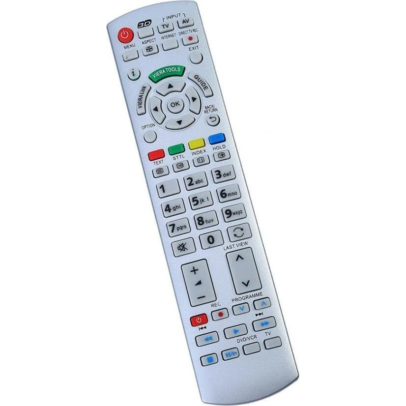 Panasonic Universal TV fjernbetjening N2QAYB 3D - Sort