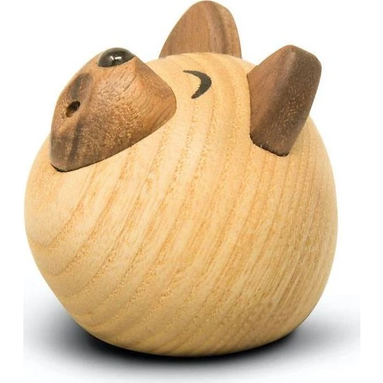 Fablewood Luna Ulveunge figur i ask og valnød - 5x5x5 cm