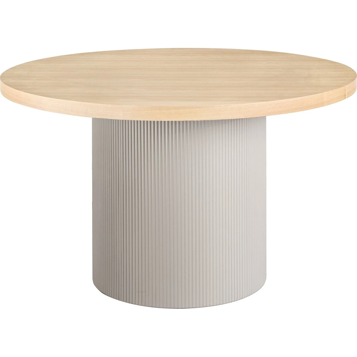 House Nordic Solva Spisebord - Ask, Natur/Sand - Ø120x75 cm
