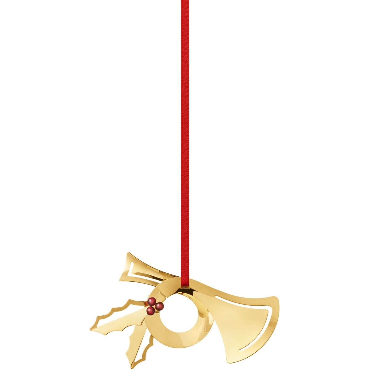 Georg Jensen Classic Christmas 2026 Posthorn juleophæng, guld