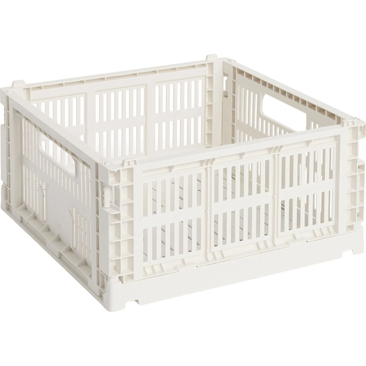 HAY Colour Crate Medium Square Opbevaringskasse - Offwhite