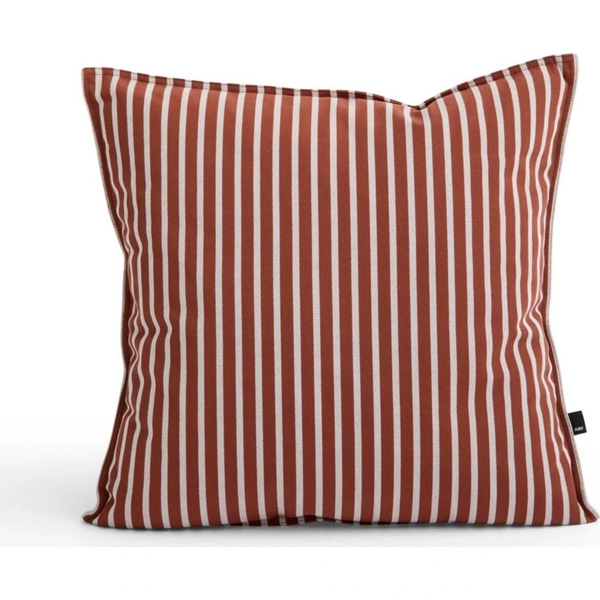 HAY Terrazza Pude 50x50 cm - Terracotta Bold Stripe