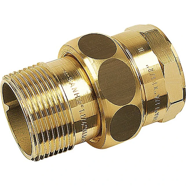 PURAFIT Union 2.1/2'' muffe/nippel i blyfri siliciumbronze