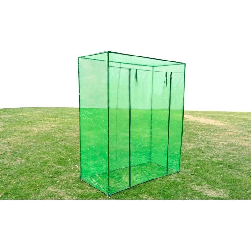 Drivhus med pulverlakeret stålramme og PVC-overtræk