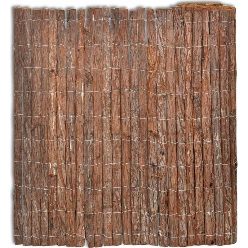 Barkhegn 400 x 100 cm – natur, fleksibelt og let