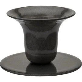 KunstIndustrien Bell mini lysestage til kertelys, mat sort