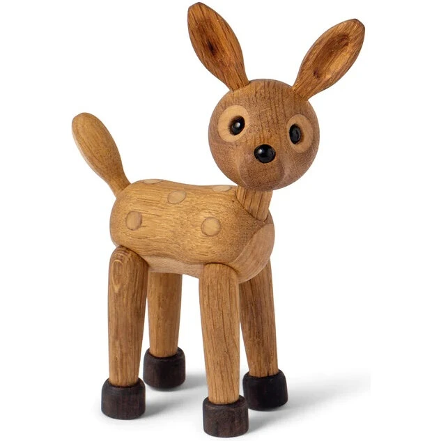 Spring Copenhagen Spot - Baby Hjort (Eg/Ahorn, H13 cm)