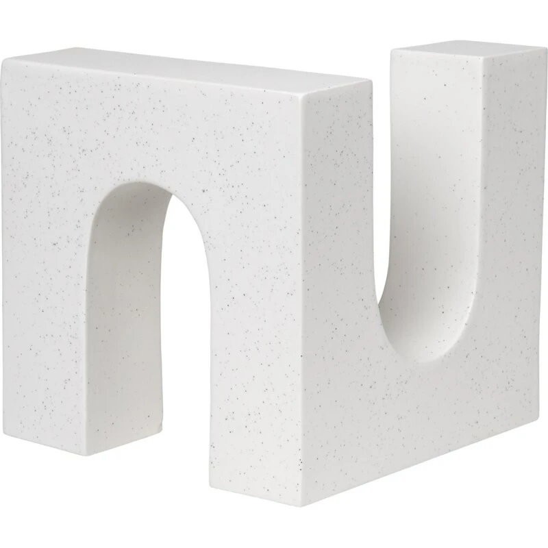 Kristina Dam Studio Brick skulptur, hvid