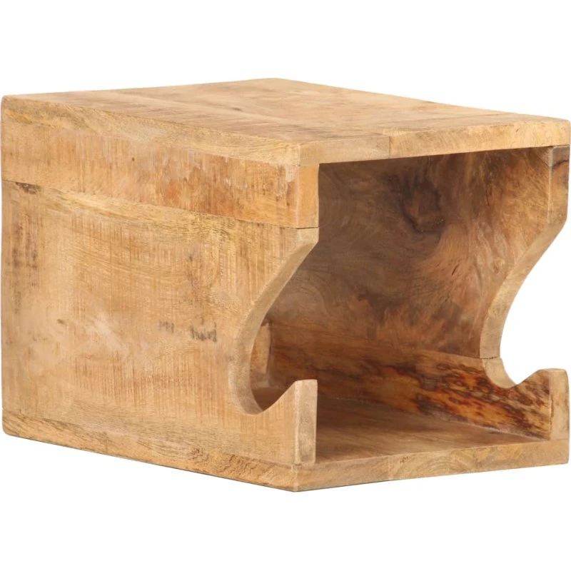 Cykelophæng i massivt mangotræ 35x25x25 cm