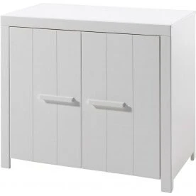 Erik kommode 2-dørs, hvid