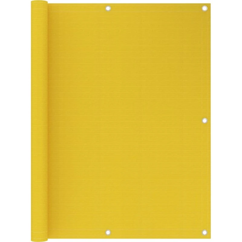 Altanafskærmning HDPE 120x500 cm – Gul