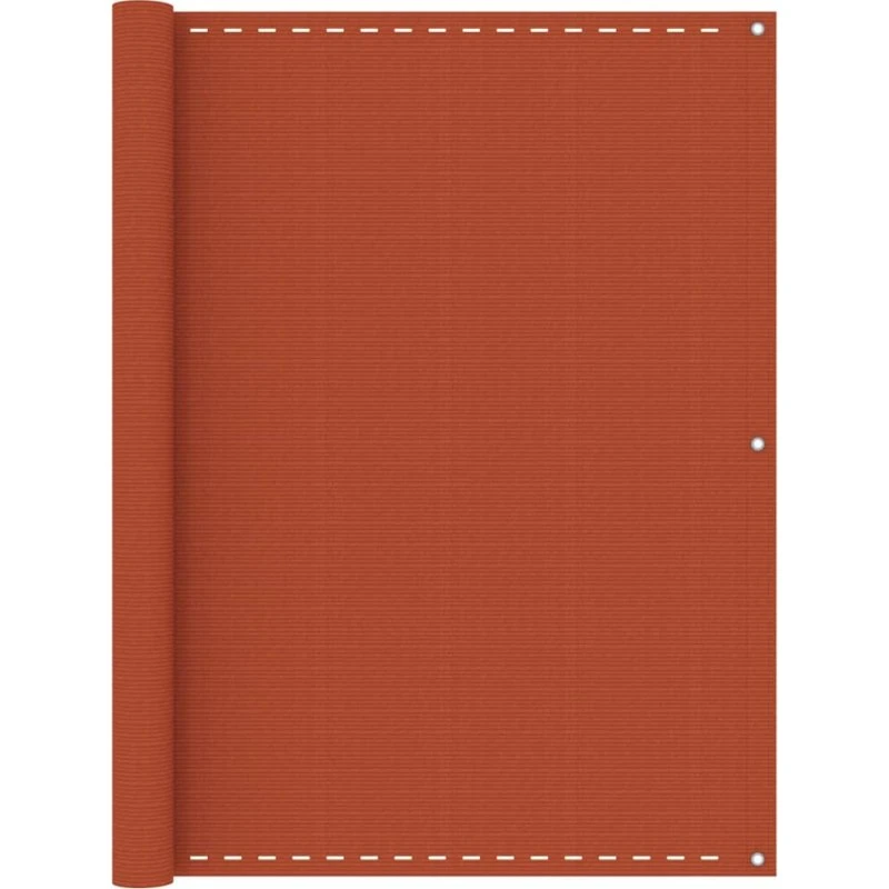 Altanafskærmning 120x500 cm HDPE – Orange