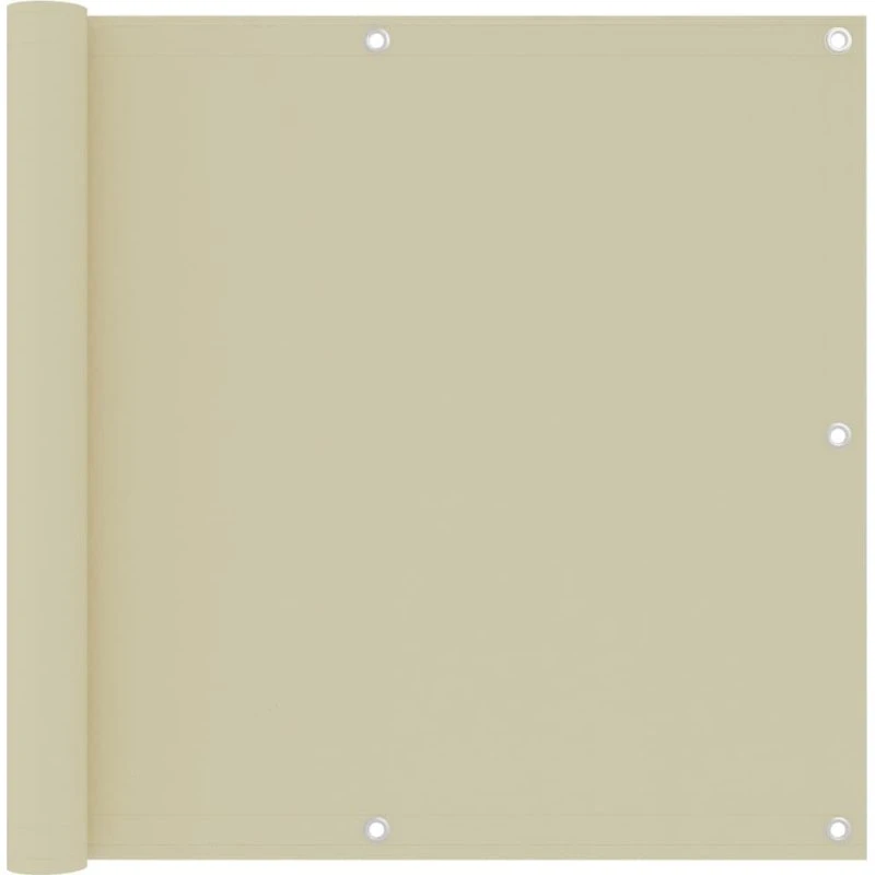Altanafskærmning 90x500 cm PU-oxford, creme