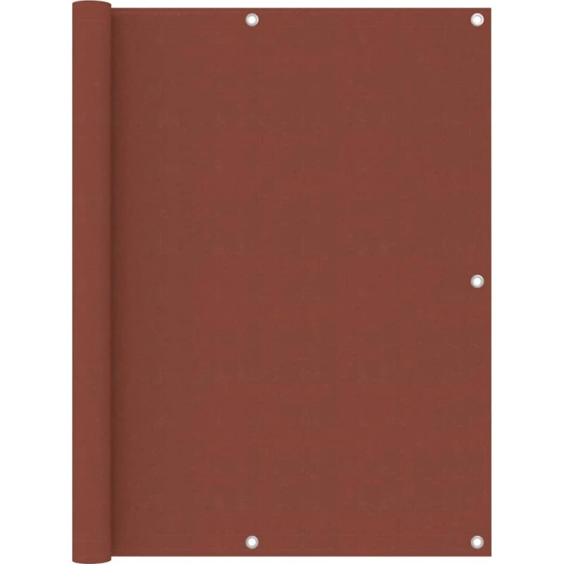 Altanafskærmning 120x300 cm - PU-oxford terrakotta