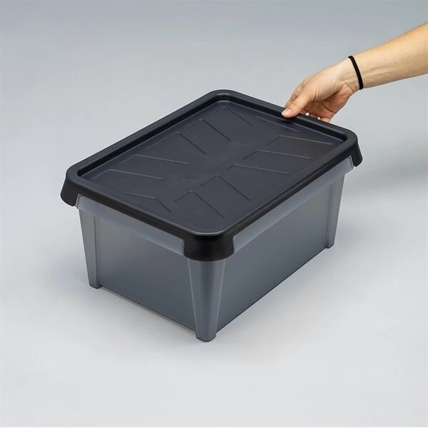 SmartStore DRY Str. 15 – Vandtæt opbevaringskasse, grå