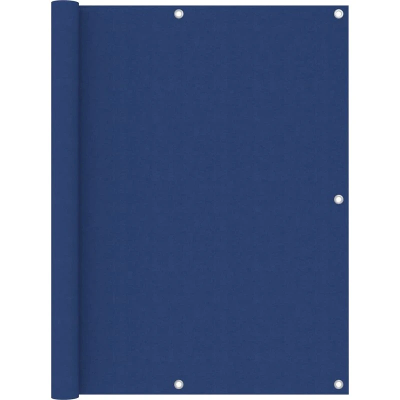 Altanafskærmning 120x600 cm PU-oxford blå – vandtæt