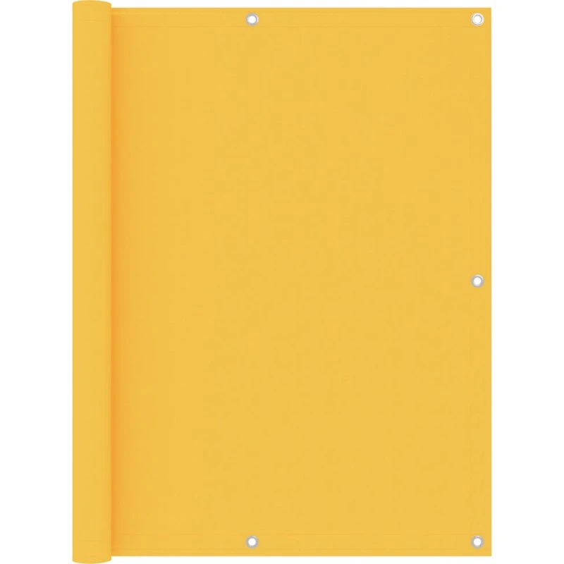 Altanafskærmning 120x300 cm i gul PU-oxford