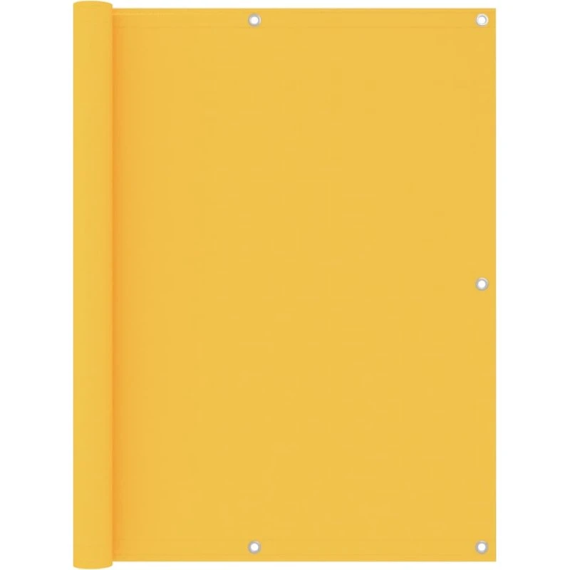 Altanafskærmning 120x500 cm i gul PU-belagt oxford