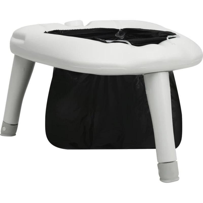 Foldbart campingtoilet 200 kg med poser
