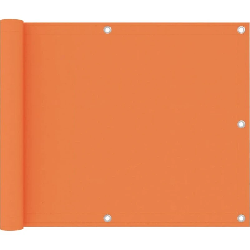 Altanafskærmning 75x600 cm, PU-oxford orange