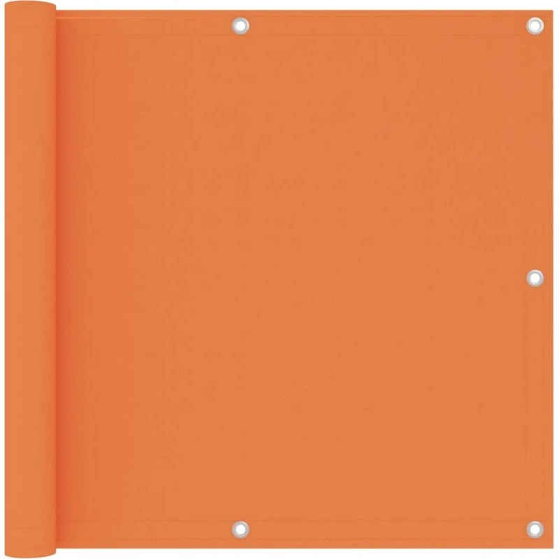 Altanafskærmning 90x500 cm i PU-belagt oxford (orange)