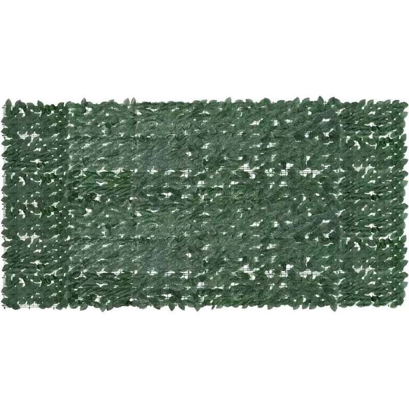 Altanafskærmning 300x150 cm - mørkegrønne blade