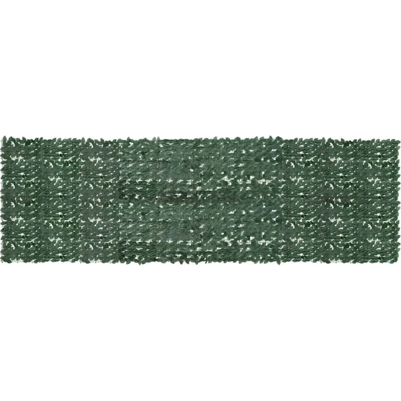 Altanafskærmning 500x150 cm – mørkegrønne blade