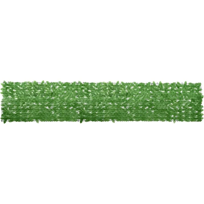 Altanafskærmning 400x75 cm - grønne blade