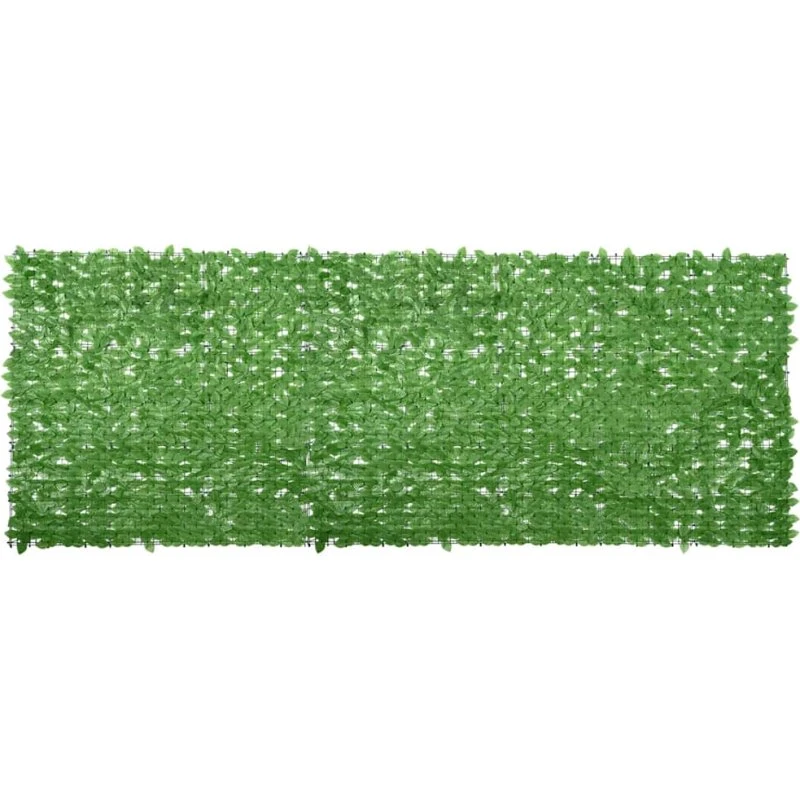 Altanafskærmning 400x150 cm - grønne blade