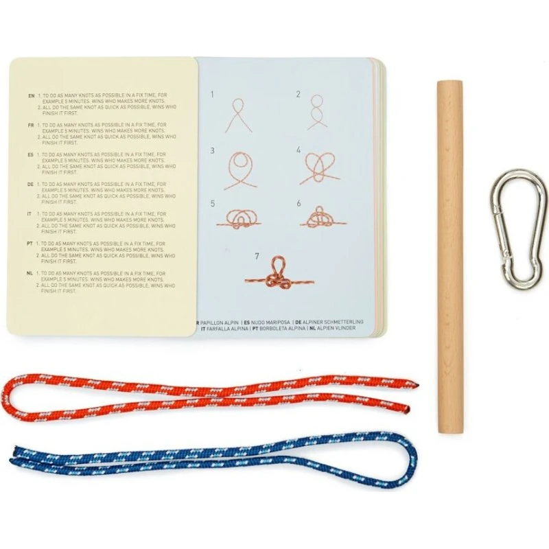 Kikkerland Knot Game – knudespil med 50 knob